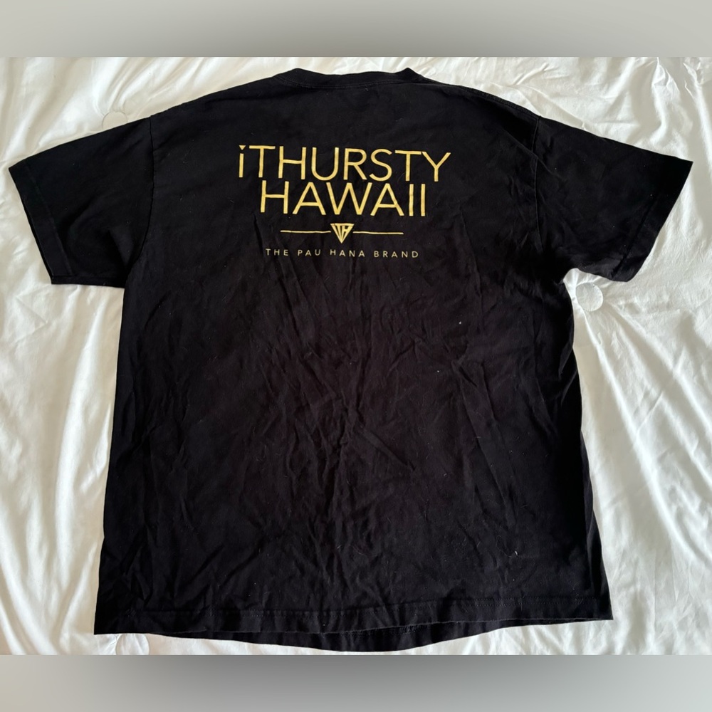 iTHURSTY HAWAII T-shirt by PAU HANA Brand size XL